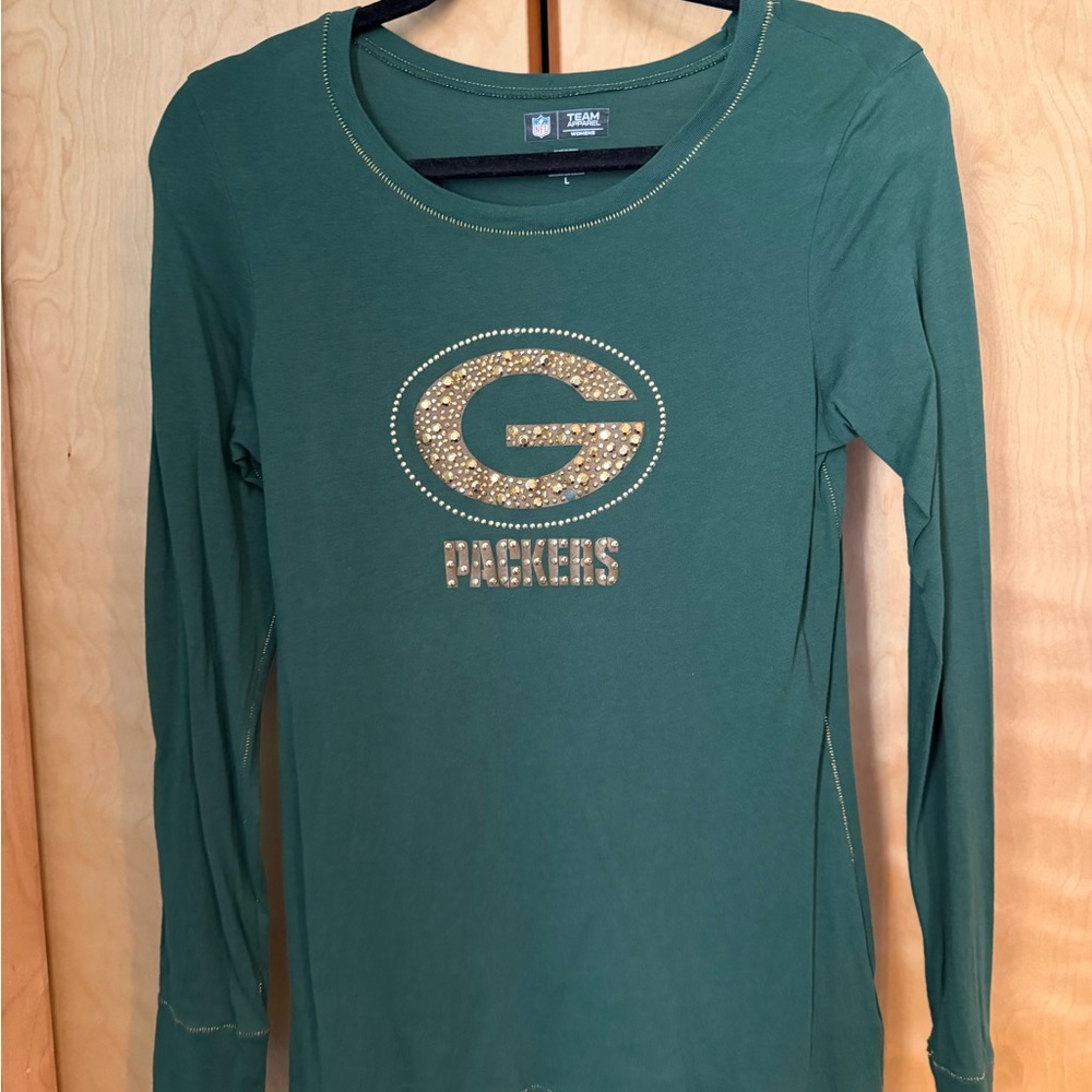 NFL Women's Green Team Apparel Shirt
